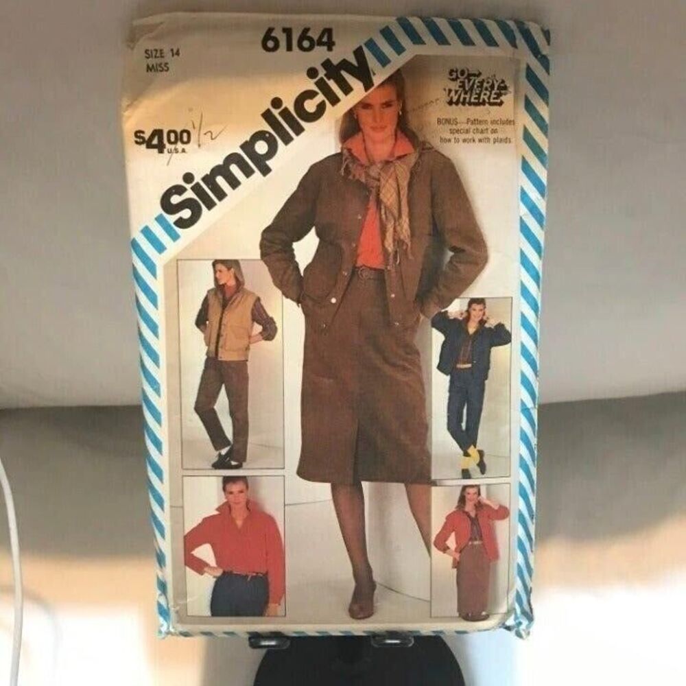 #6164 Simplicity separates Womens sewing pattern size 14
